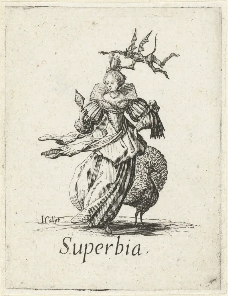 Högmod (Pride) av Jacques Callot
