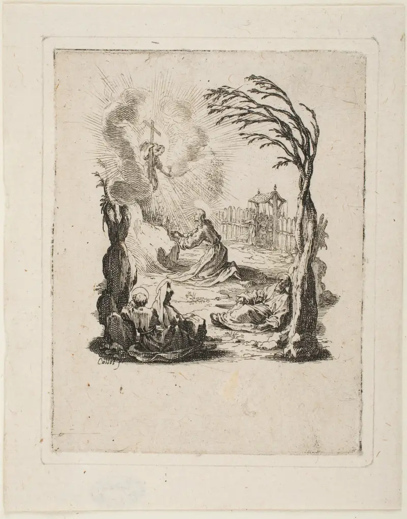 Modlitwa w Ogrójcu, Jacques Callot