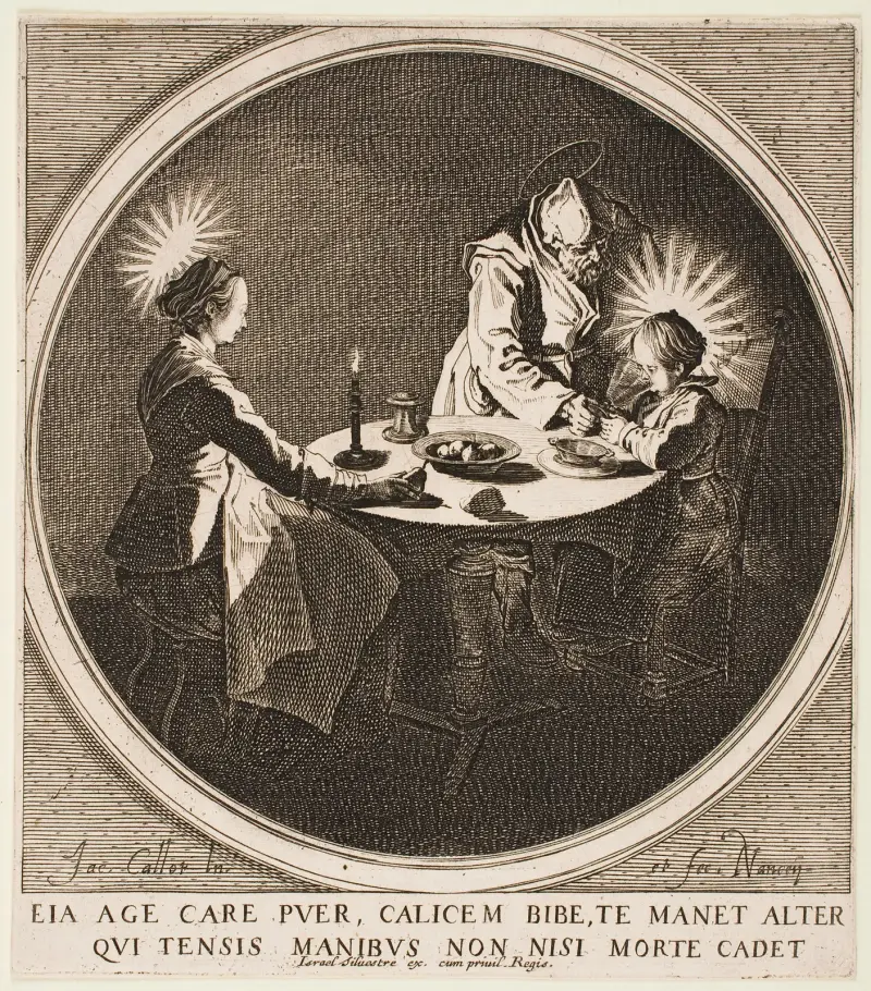 The Blessing von Jacques Callot