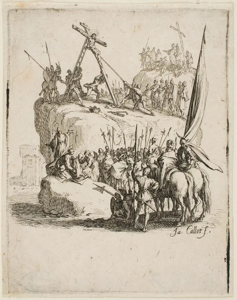 The Crucifixion von Jacques Callot