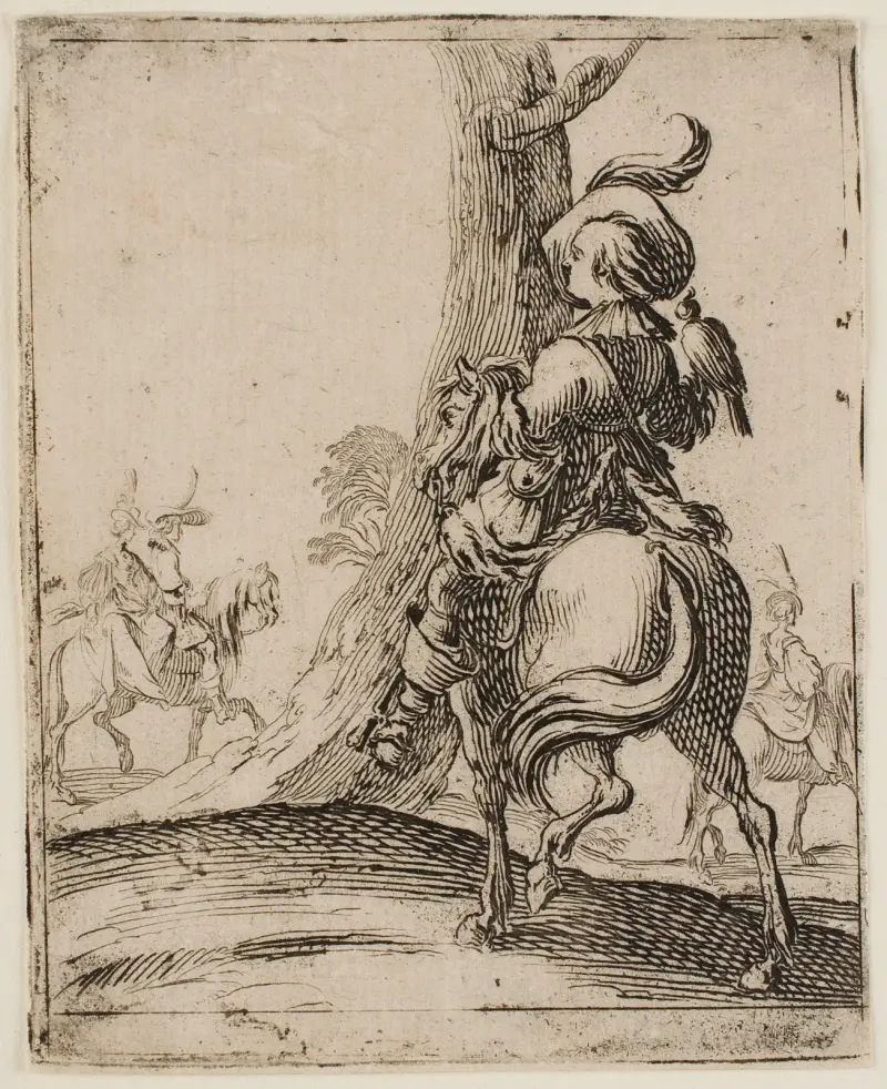 Falkeneraren av Jacques Callot