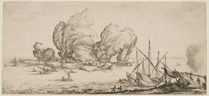 Den stora klippan av Jacques Callot