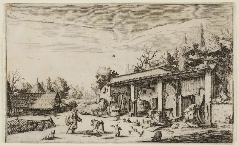The Little Farm von Jacques Callot