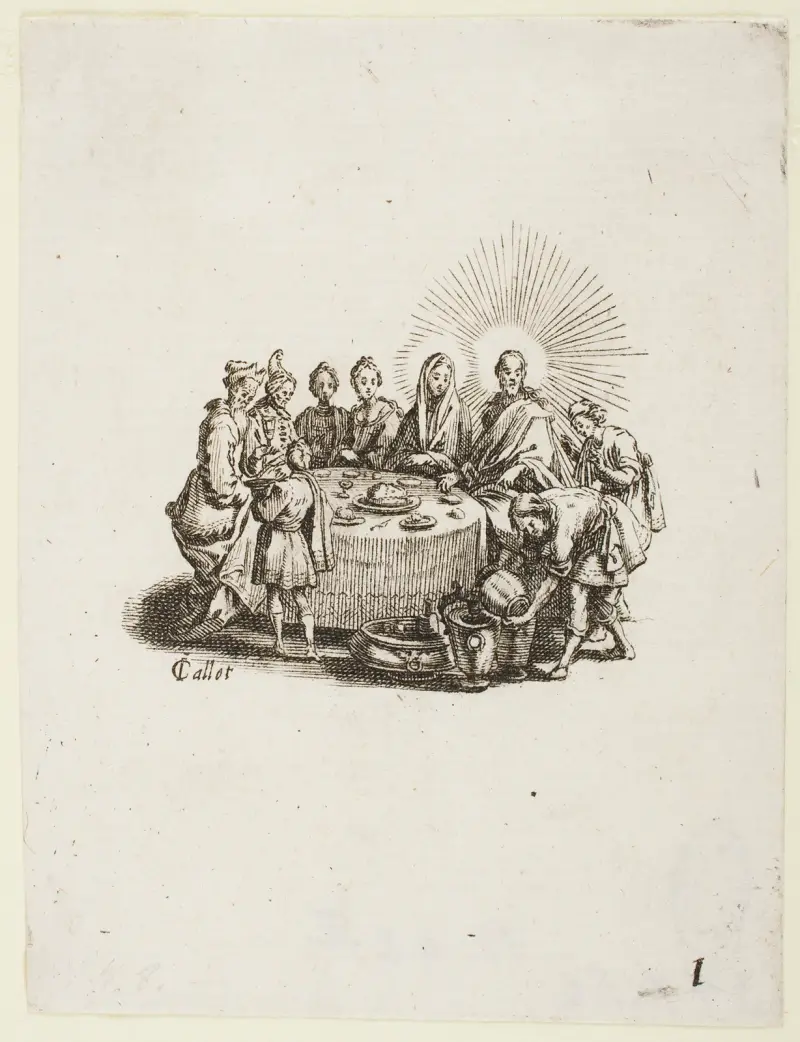 Svatba v Káně, Jacques Callot