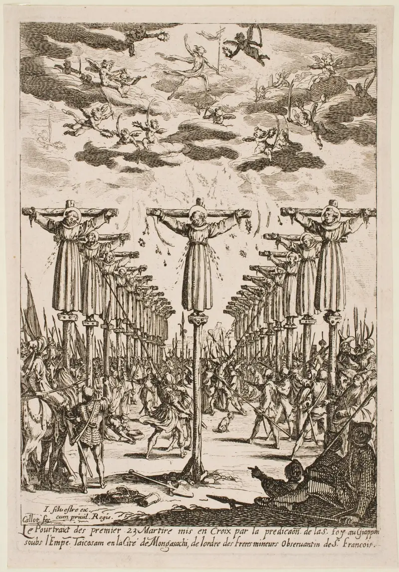 Japans martyrer av Jacques Callot