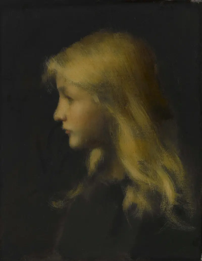 Světlovlasá dívka, Jean-Jacques Henner