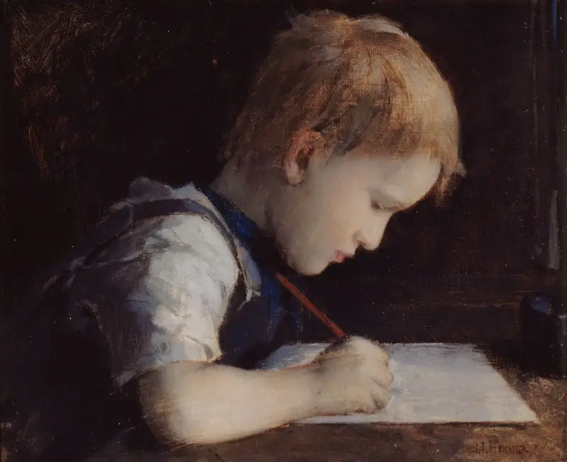Malý písař, Jean-Jacques Henner
