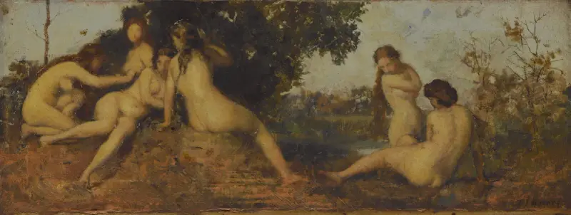 Naïades av Jean-Jacques Henner