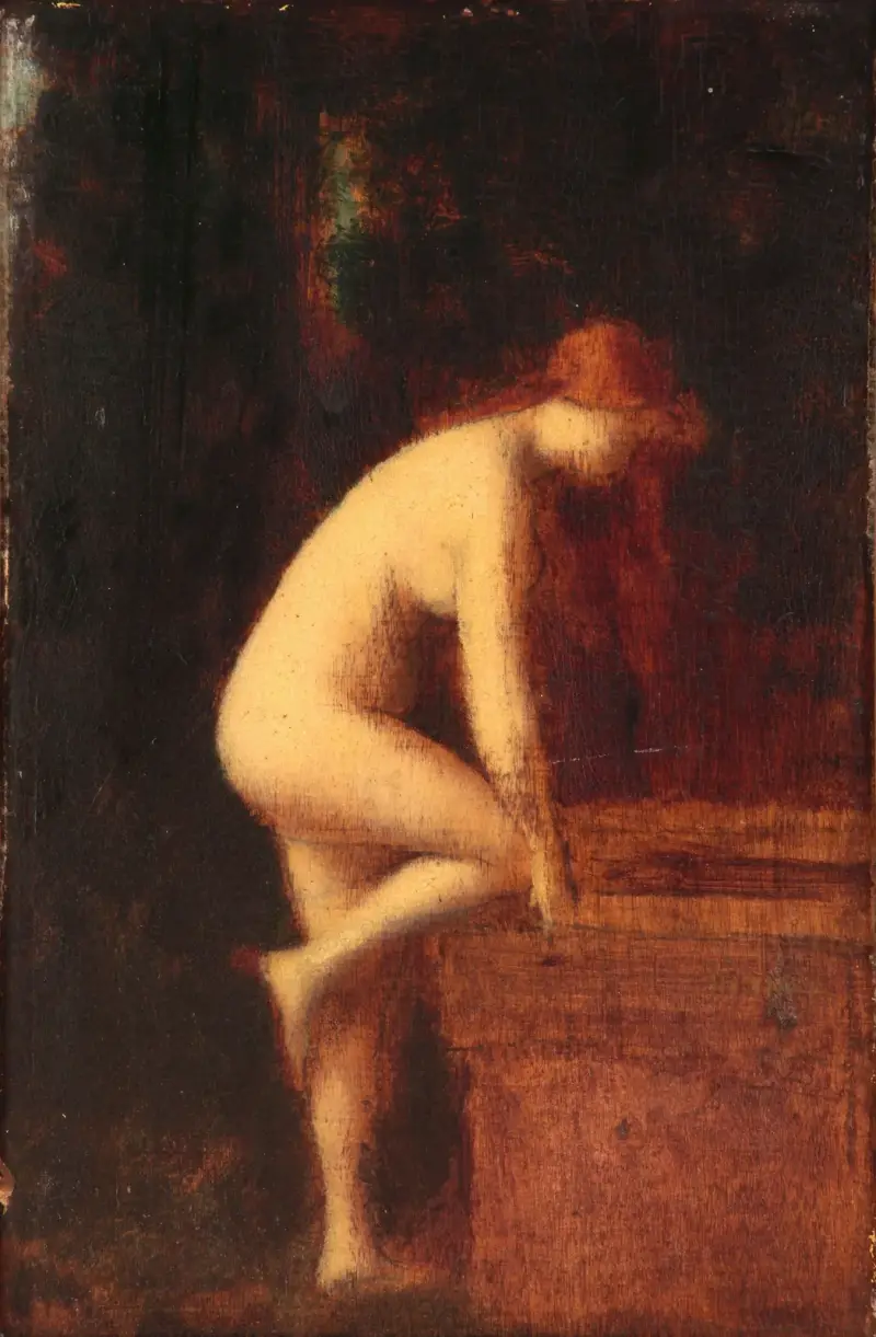 Nymphe av Jean-Jacques Henner