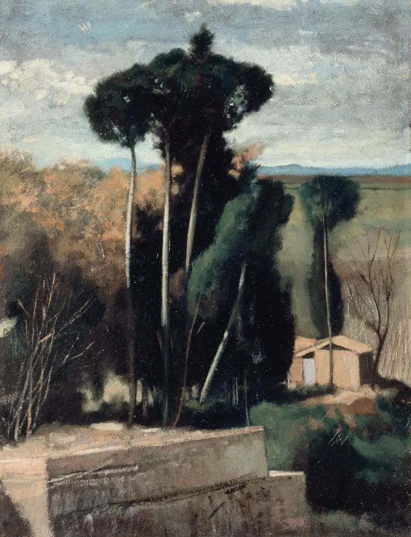 Włoski pejzaż, Jean-Jacques Henner