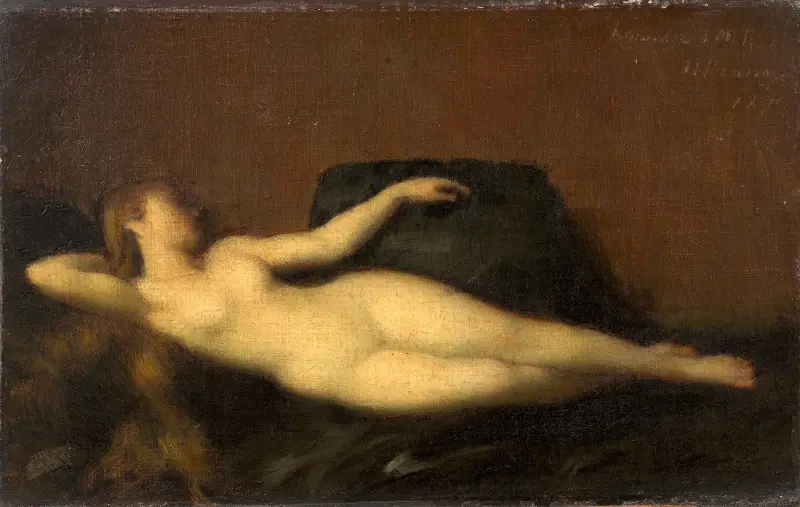 Dornröschen von Jean-Jacques Henner
