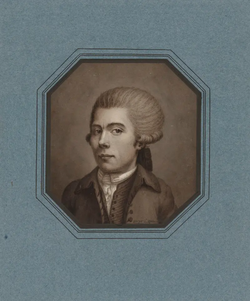 Självporträtt av Jean Jacques Lequeu