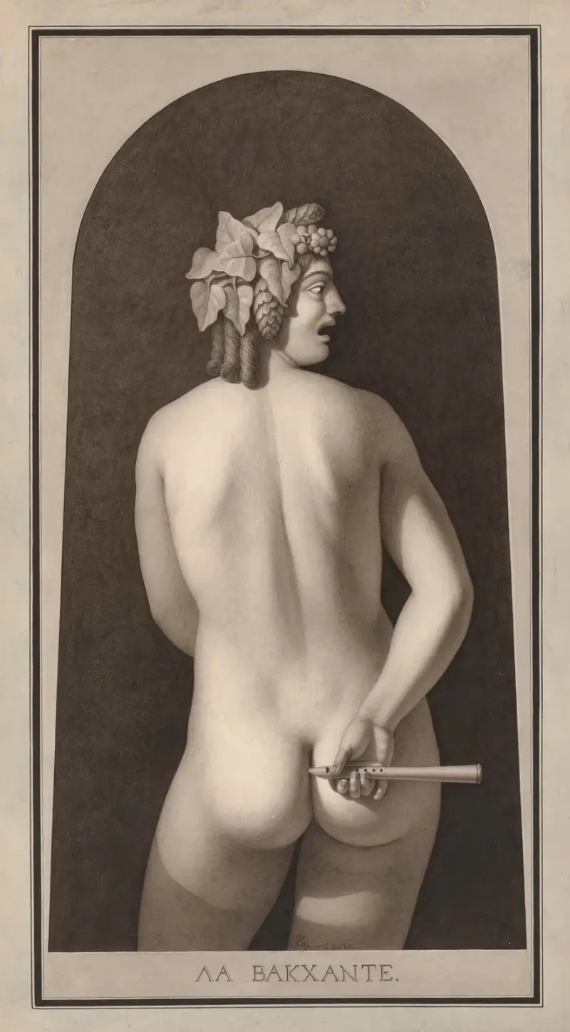 La bacchante von Jean Jacques Lequeu