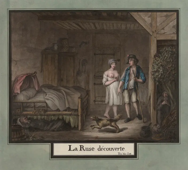 La ruse découverte von Jean Jacques Lequeu