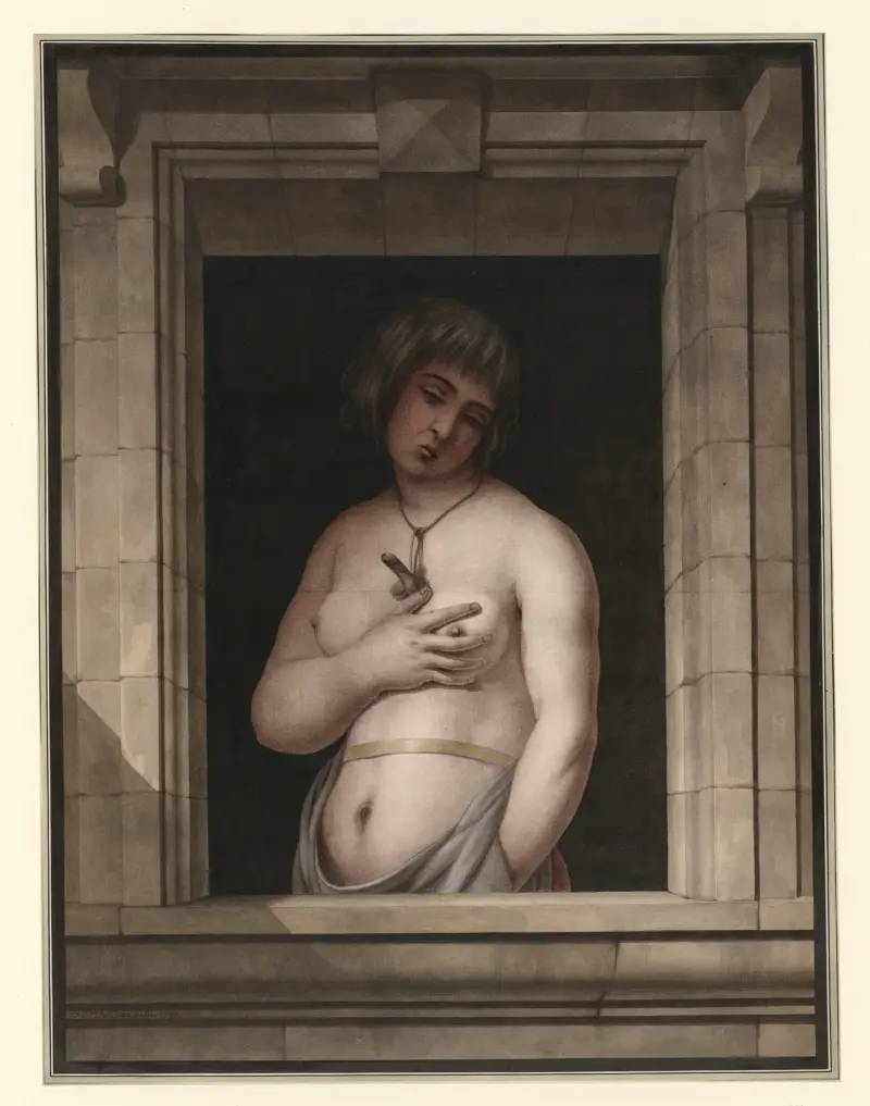Perfica aus der Venus-Suite von Jean Jacques Lequeu