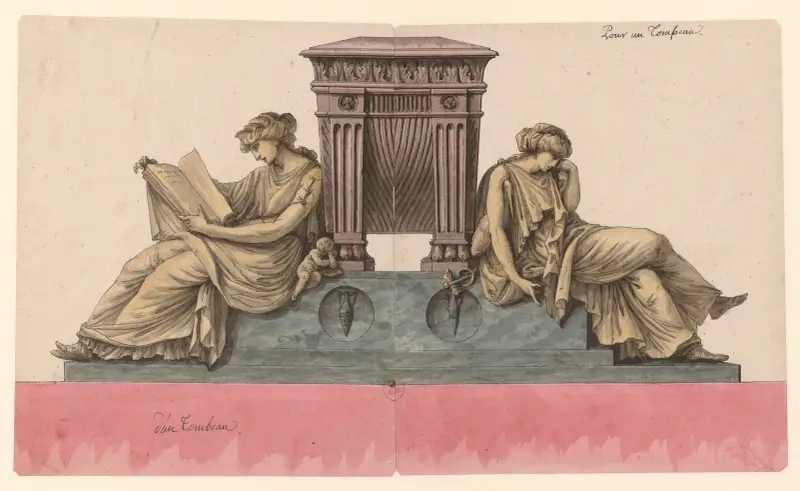 Pour un tombeau ; D’un tombeau av Jean Jacques Lequeu