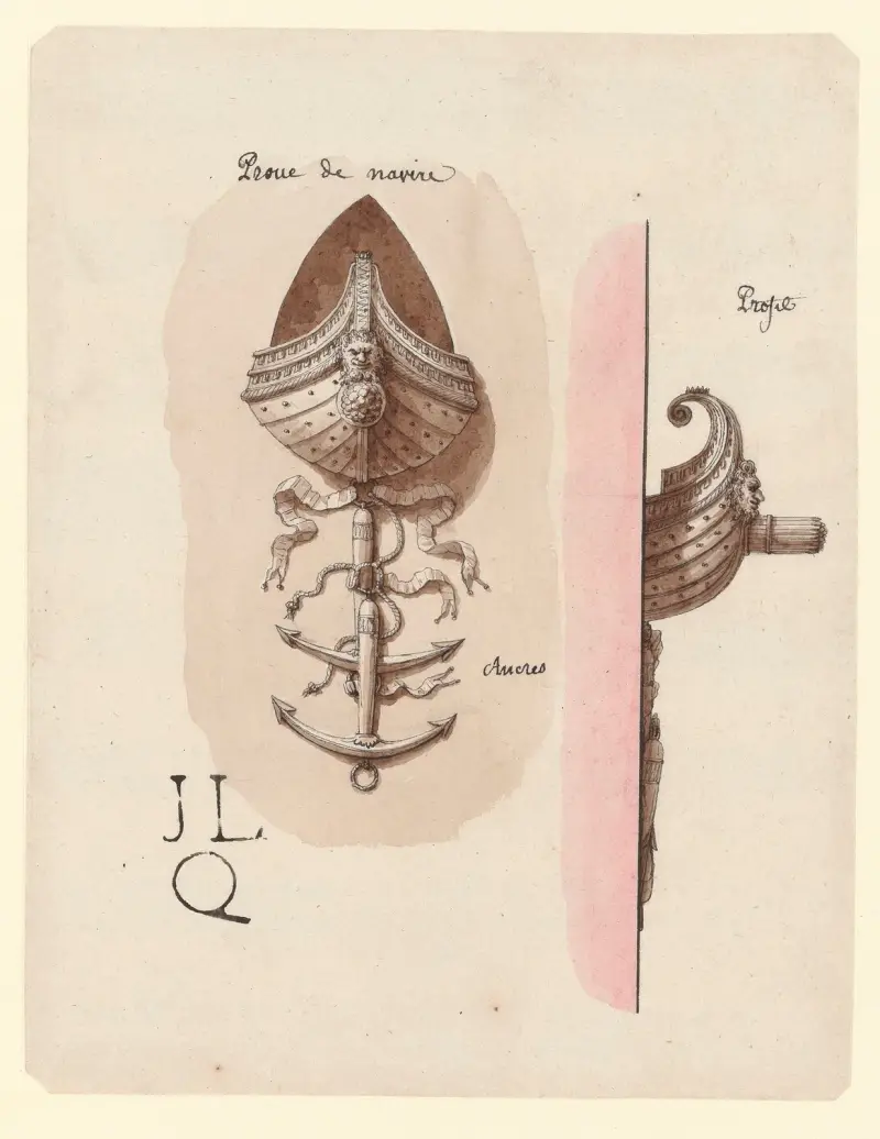 Fartygets för av Jean Jacques Lequeu