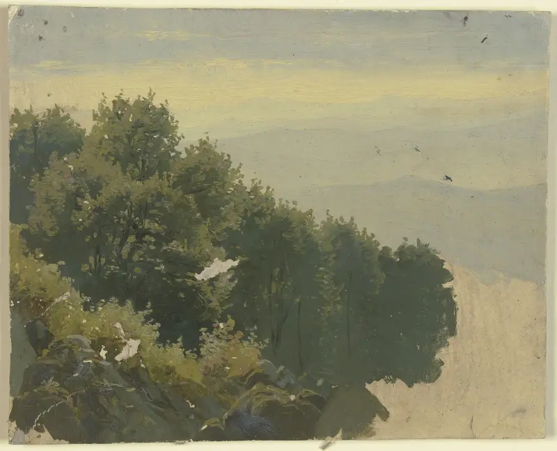 Lövskog av Jakob Becker