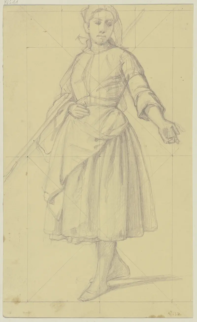 Farm girl av Jakob Becker