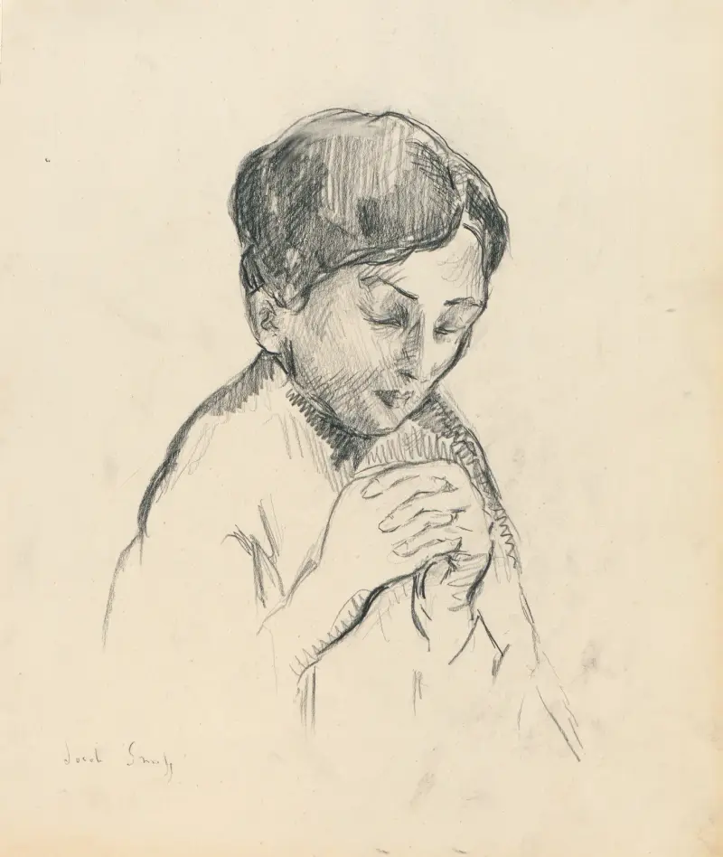 Betendes Mädchen von Jakob Smits