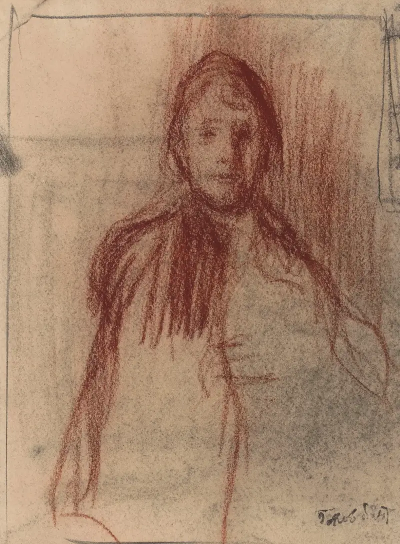 Malvina mit Umhang von Jakob Smits