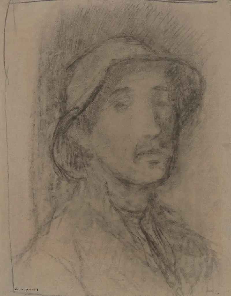 Mann mit Hut von Jakob Smits