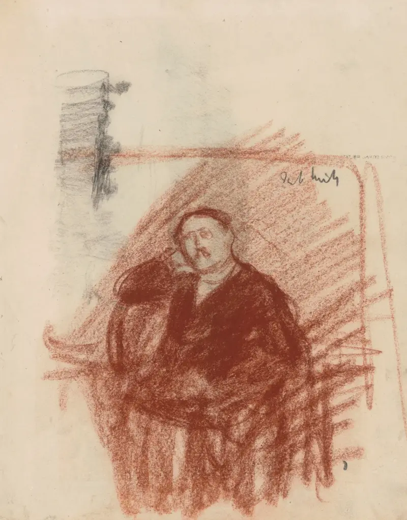 The Painter Charles Claessens av Jakob Smits