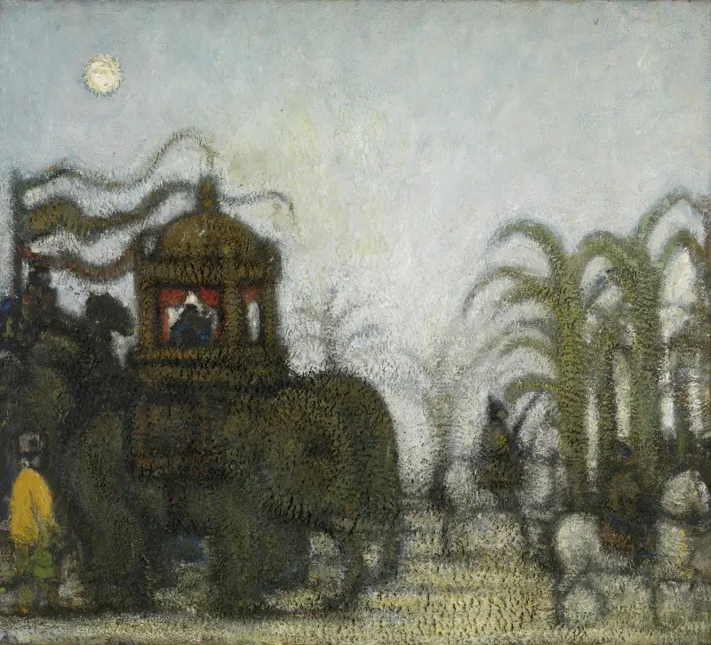 The Parade of the Magi av Jakob Smits