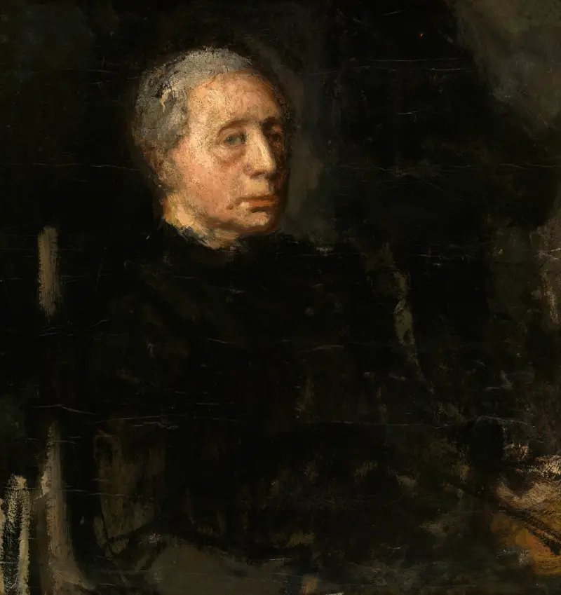 Theodora De Graaf, the Artist’s Mother av Jakob Smits