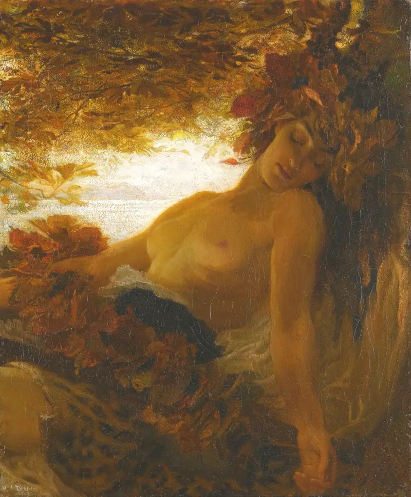 Podzim, Herbert James Draper