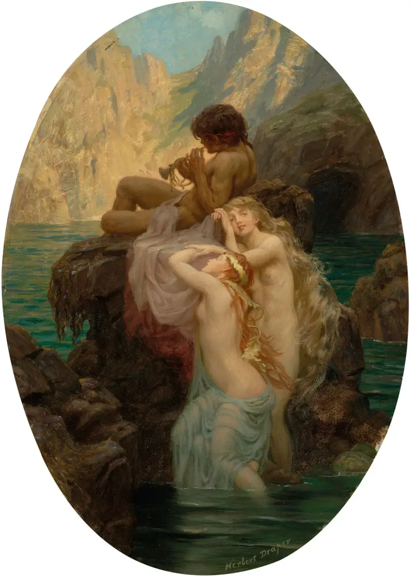 Meeresmelodien von Herbert James Draper