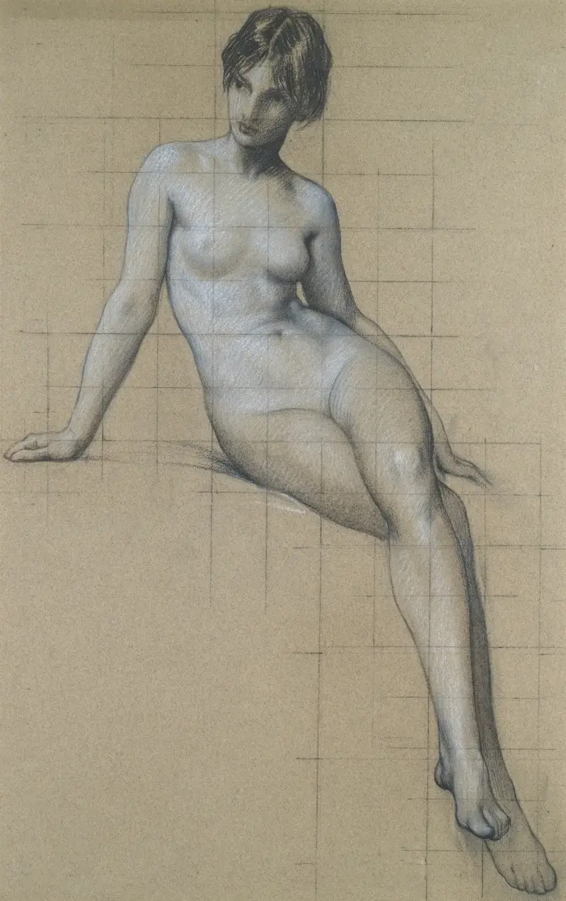 Studie do Kelpie, Herbert James Draper