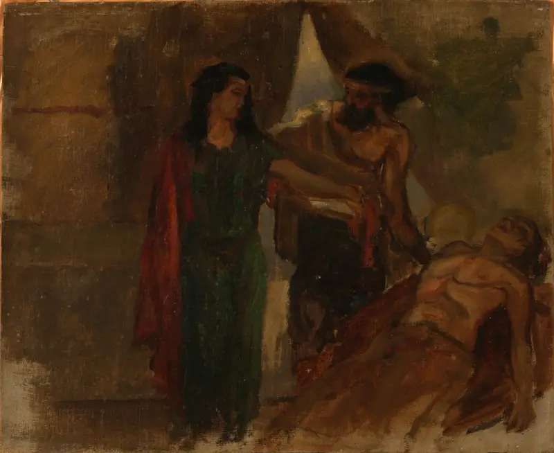 Biblická scéna, James Ensor