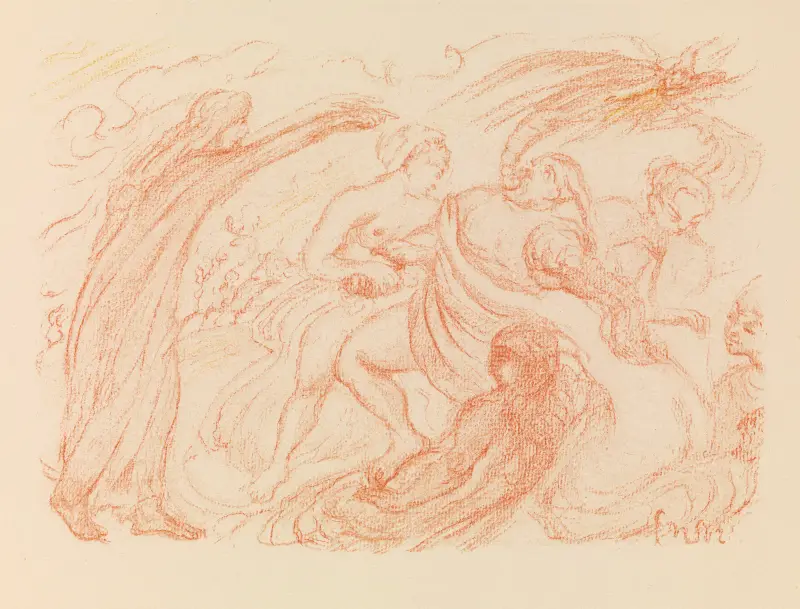 Christ Drives the Devil Out of the Body of a Possessed Person av James Ensor