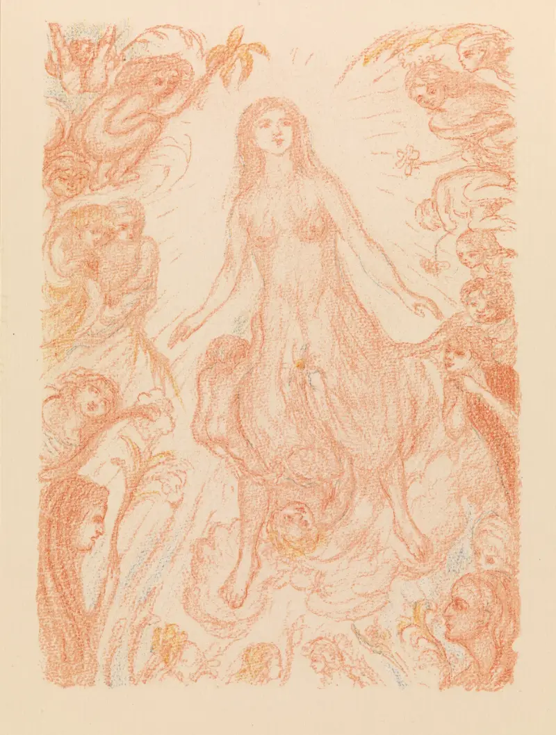 The Assumption of Mary av James Ensor