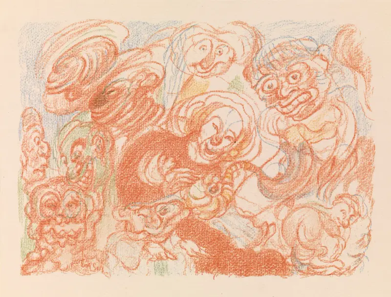 Święta Rodzina, James Ensor