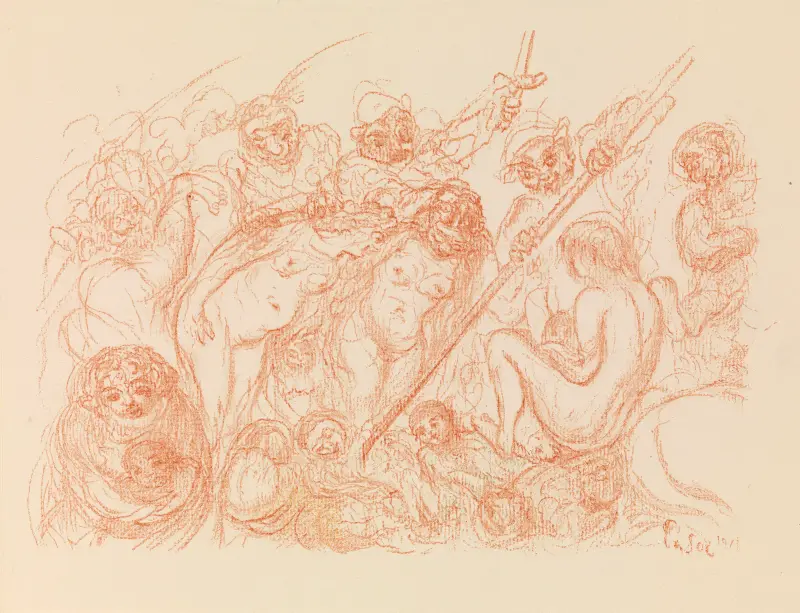 The Massacre of the Innocents av James Ensor