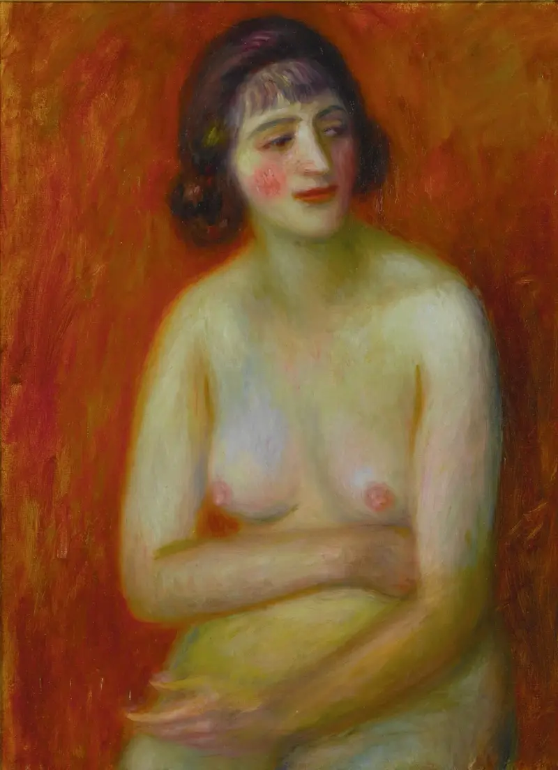 Seated Nude von William James Glackens