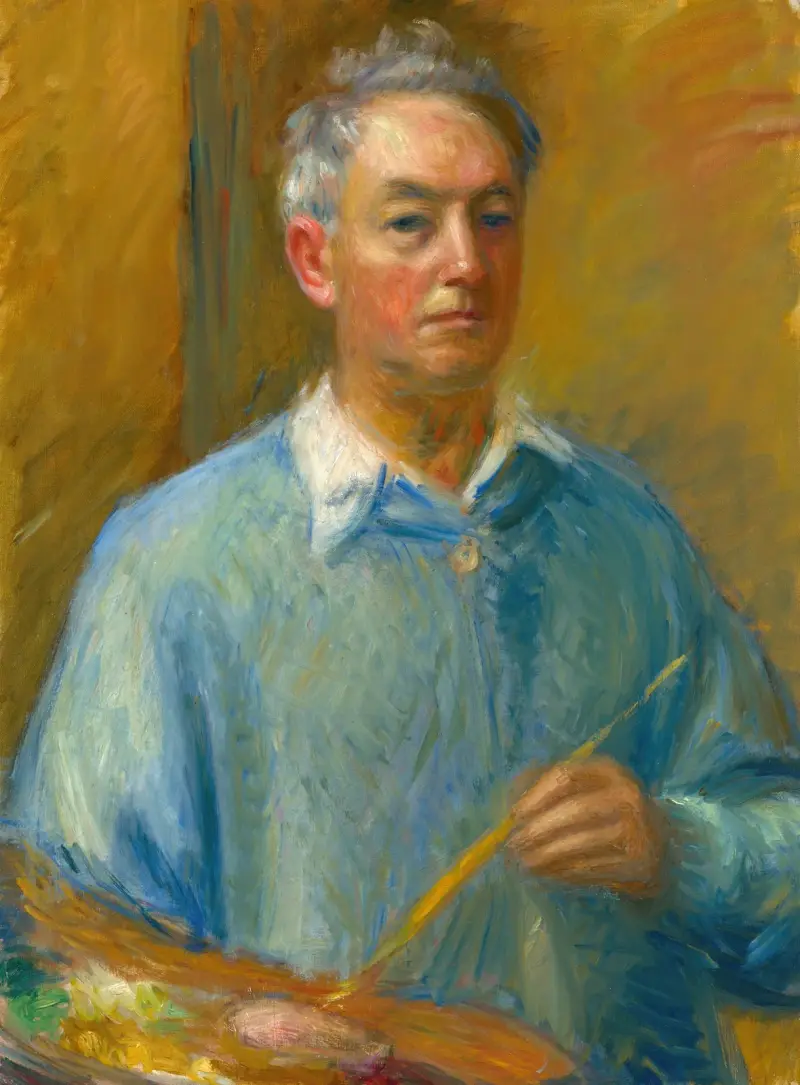 Selbstporträt von William James Glackens