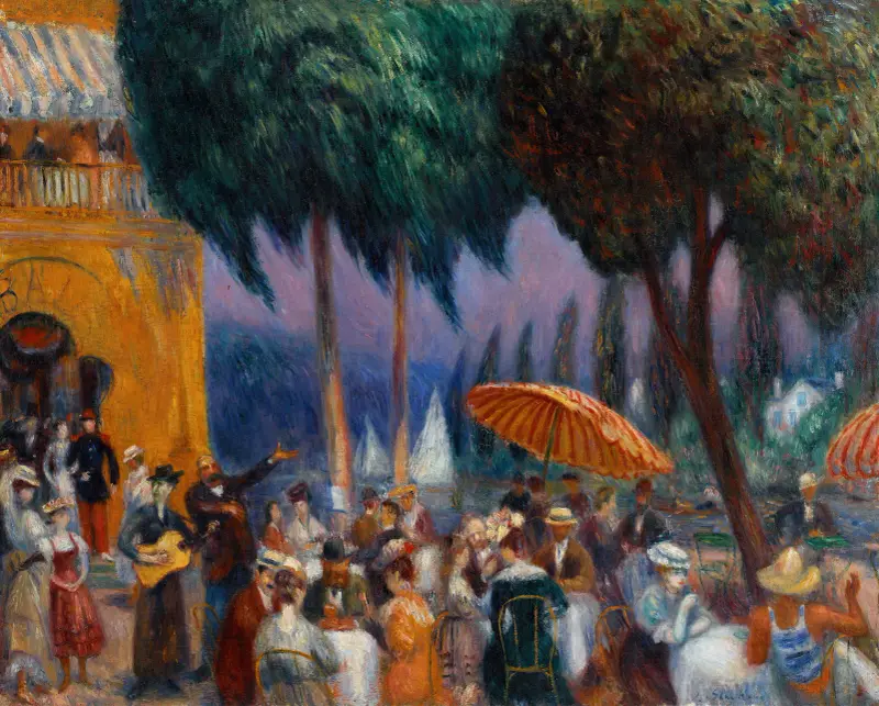 Niedziela nad Marną, William James Glackens