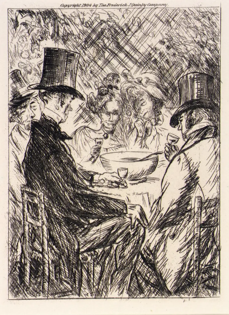 Du gillar det, drick det av William James Glackens