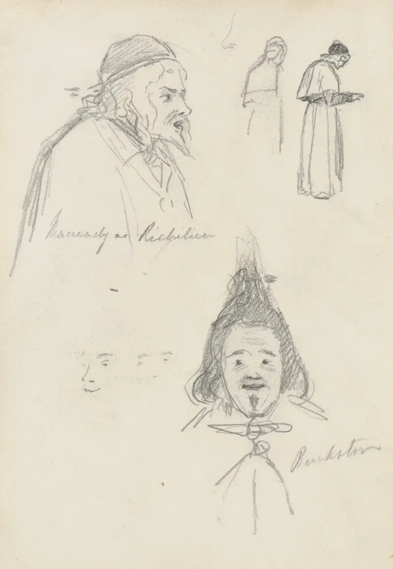 Macready als Richelieu, 1850 – Nr. 3 von James Sant