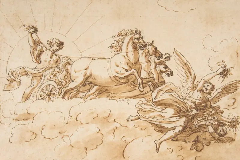 Chariot of Apollo av Sir James Thornhill
