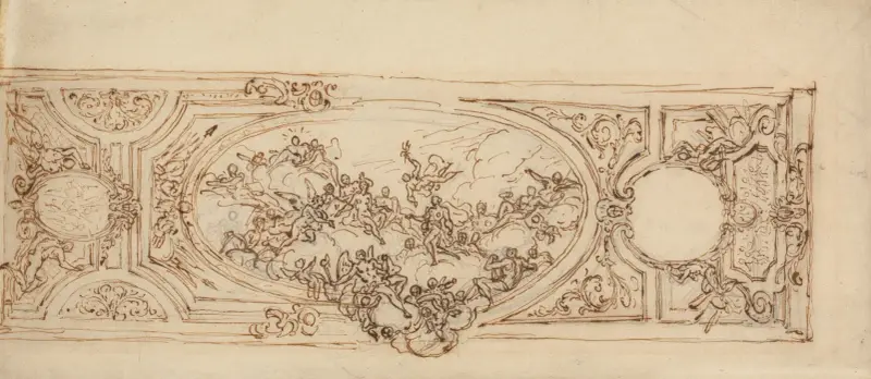 Návrh na strop – Nr. 2, Sir James Thornhill
