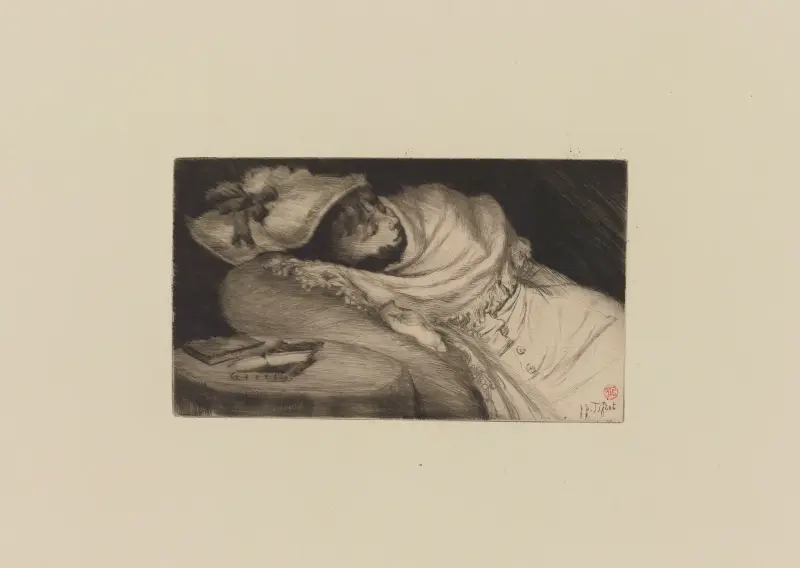 Den sovande av James Tissot