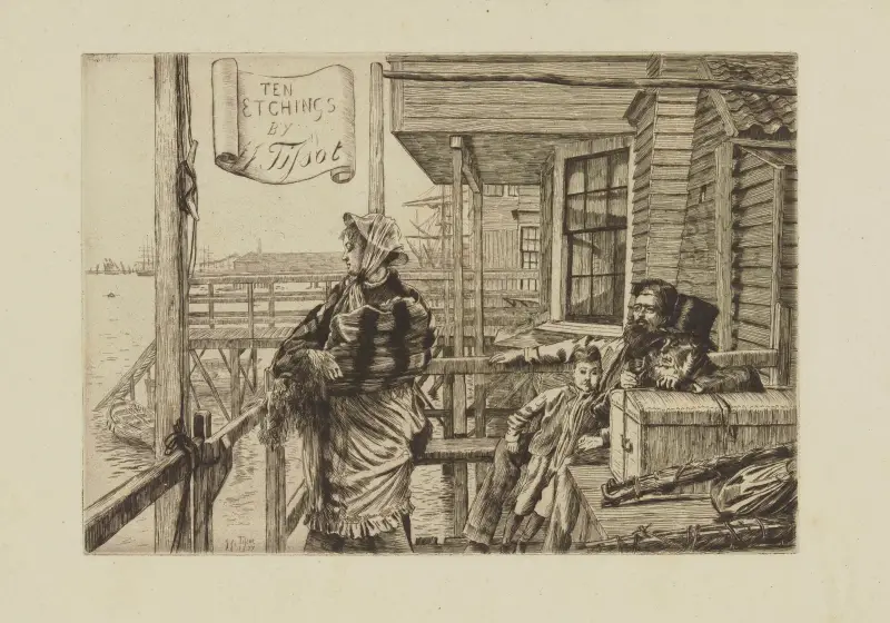 Krogen med de tre kråkorna av James Tissot
