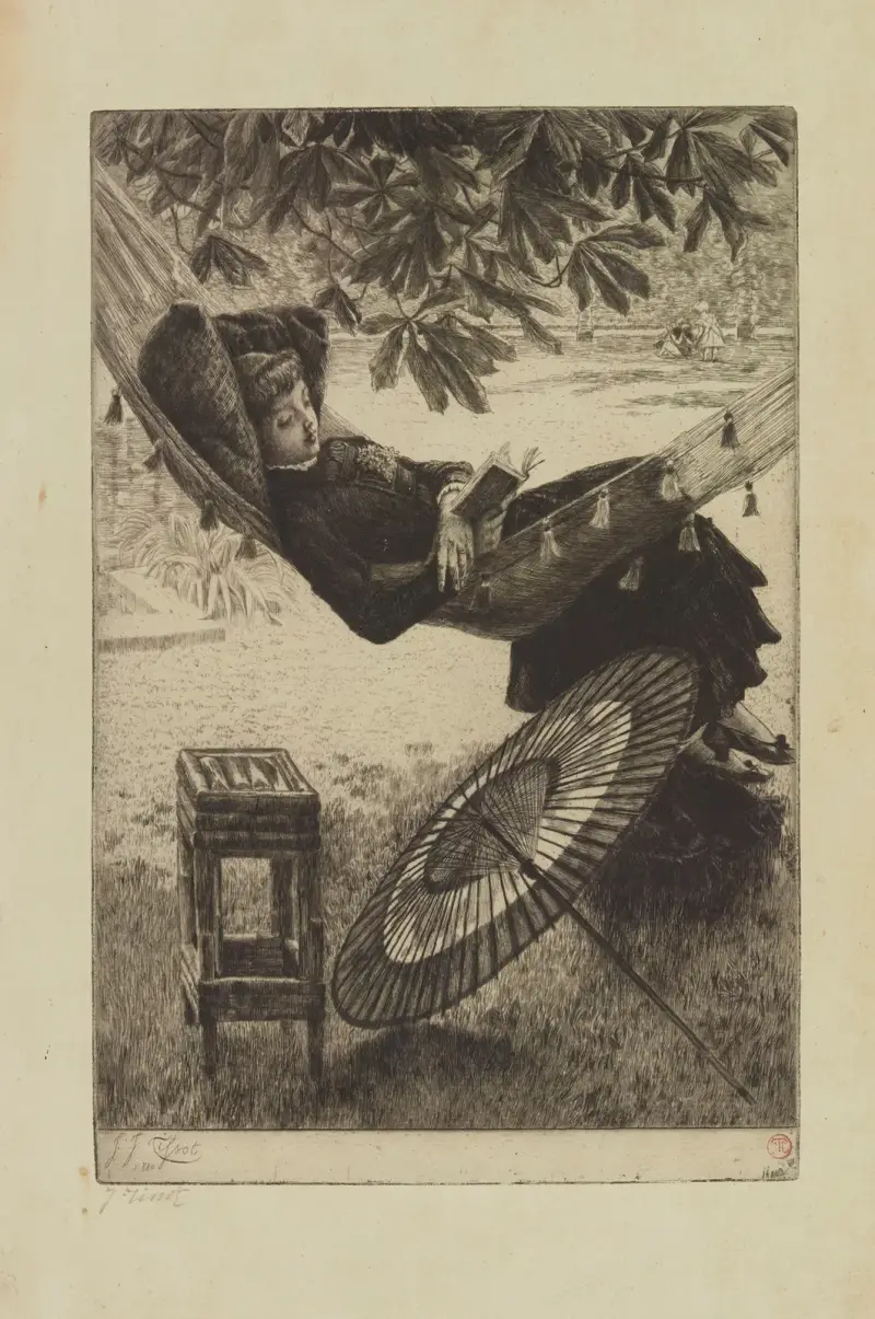 Hängmattan av James Tissot