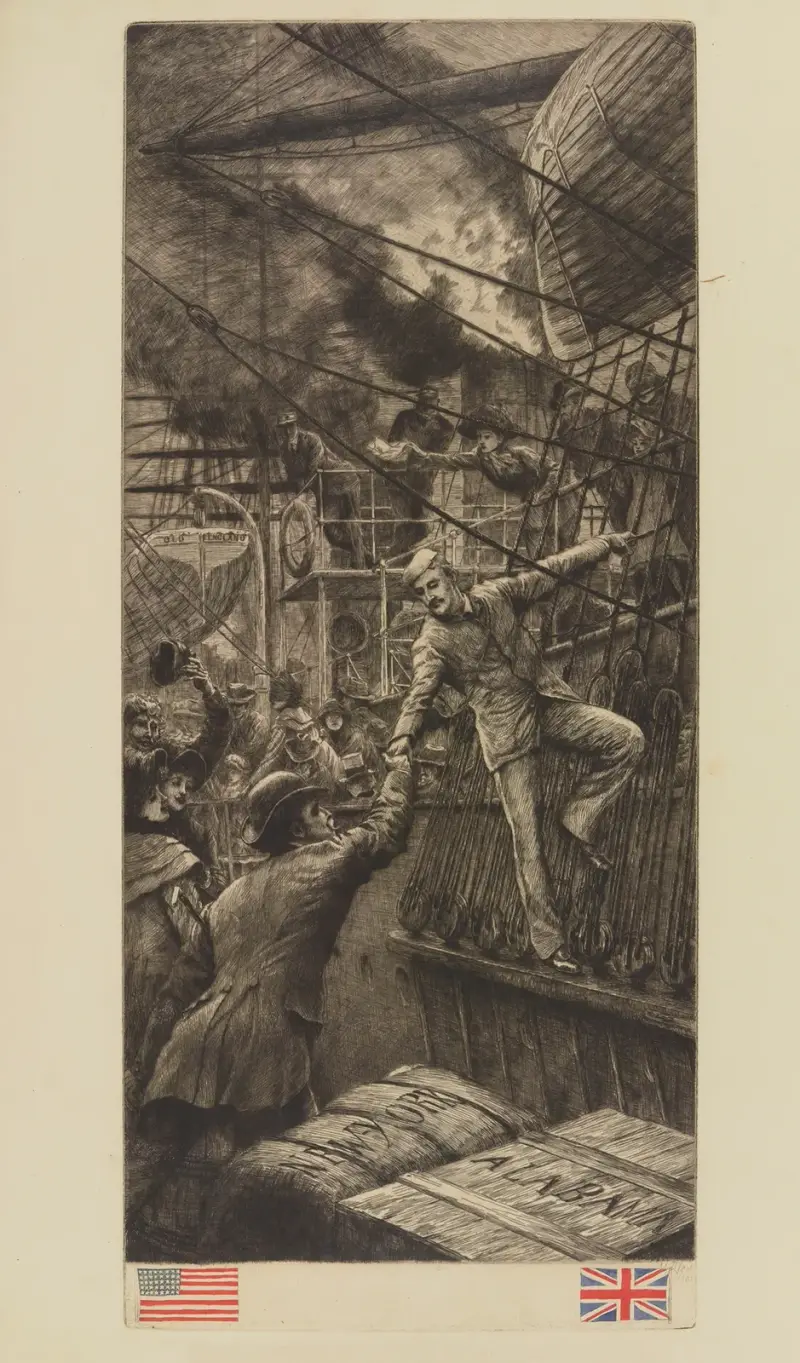 De två vännerna av James Tissot