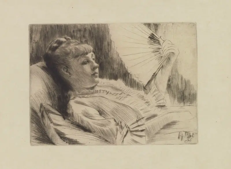 Solfjädern av James Tissot
