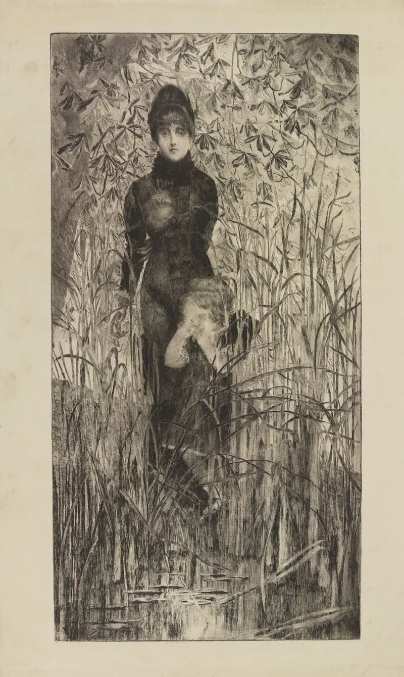 Den föräldralösa av James Tissot